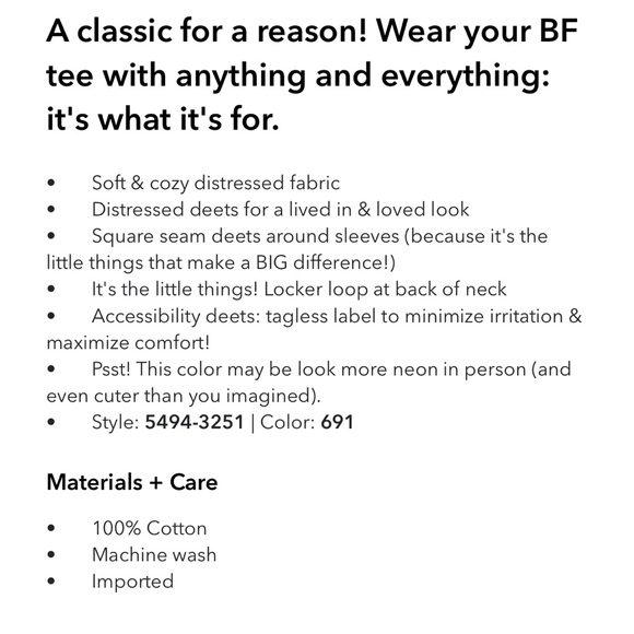 NWT 2024 Aerie Oversized Boyfriend Tee XXS - Picture 10 of 11